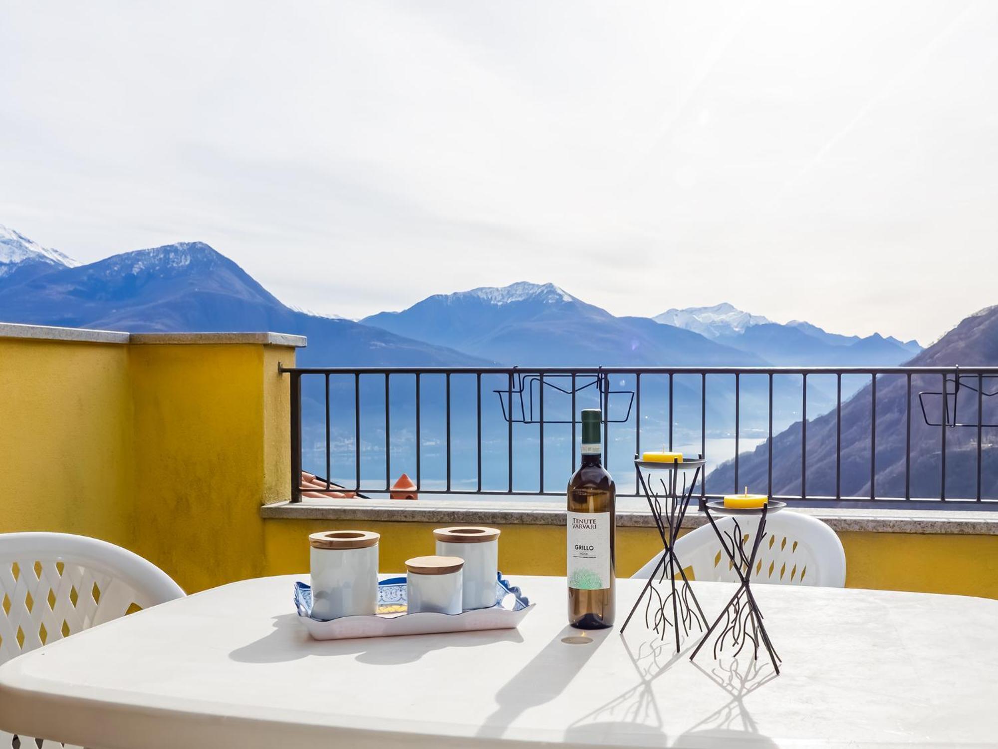 Rododendro House Relax Apartman Morbio Kültér fotó
